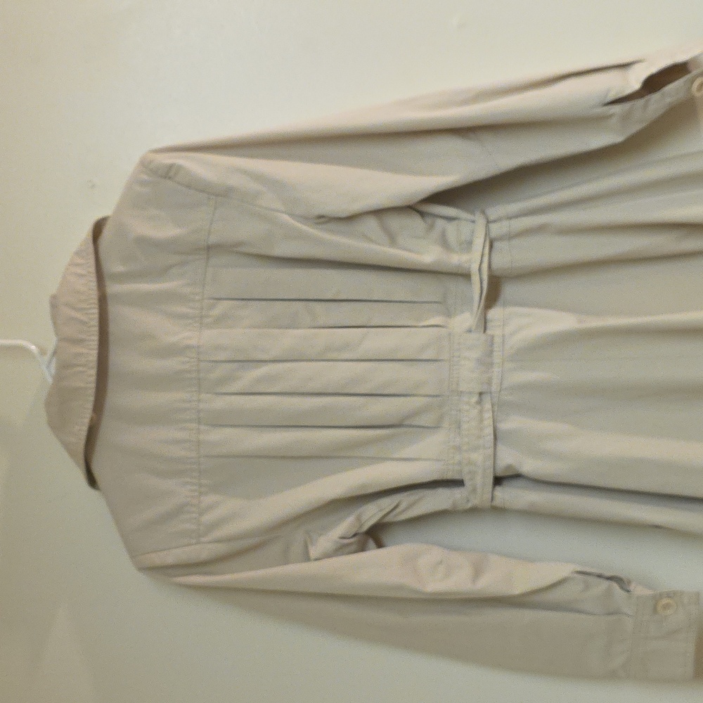 Women's Beige Trench Coat #51 - Picture 7 of 8